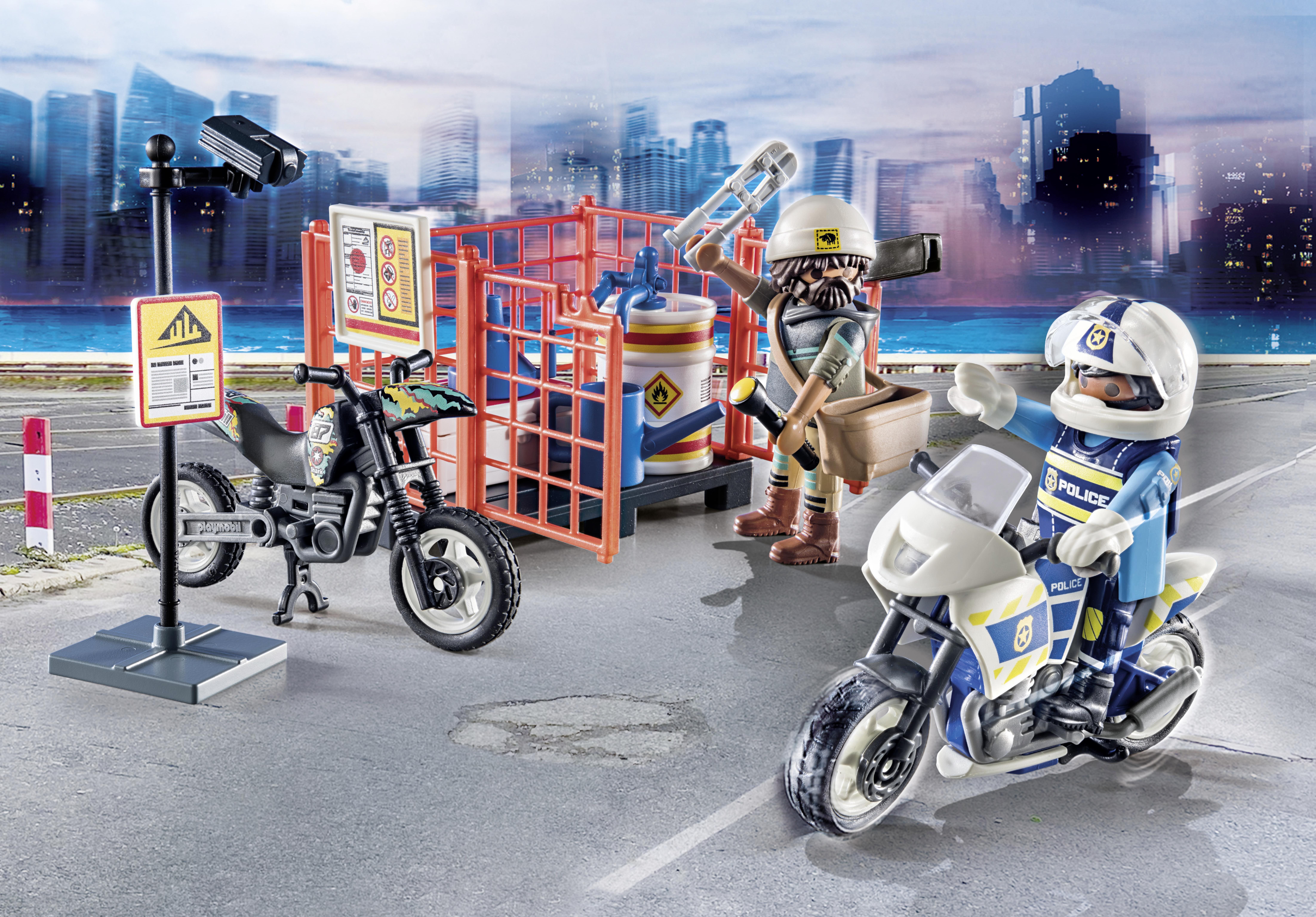 Building Set Playmobil 71381 Starter Pack Police ...