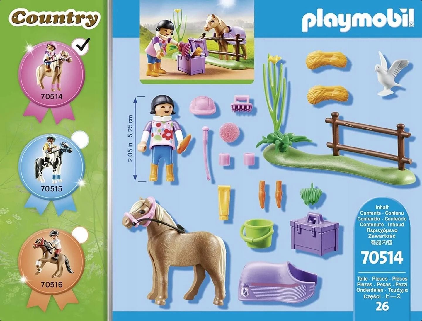 Building Set Playmobil Collectible Pony 