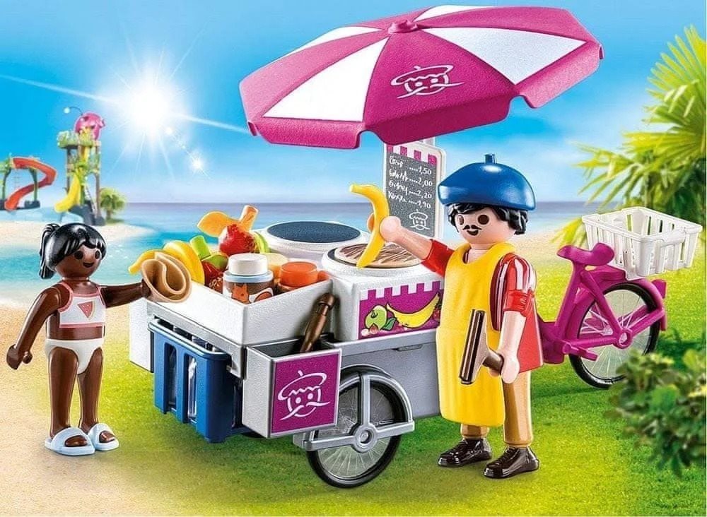 Building Set Playmobil 70614 Mobile pancake stand ...