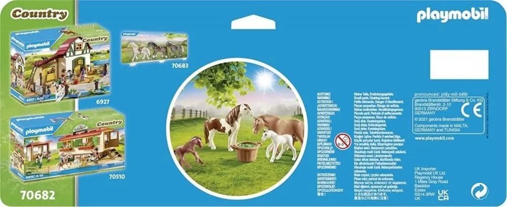 Building Set Playmobil Ponies with foals ...