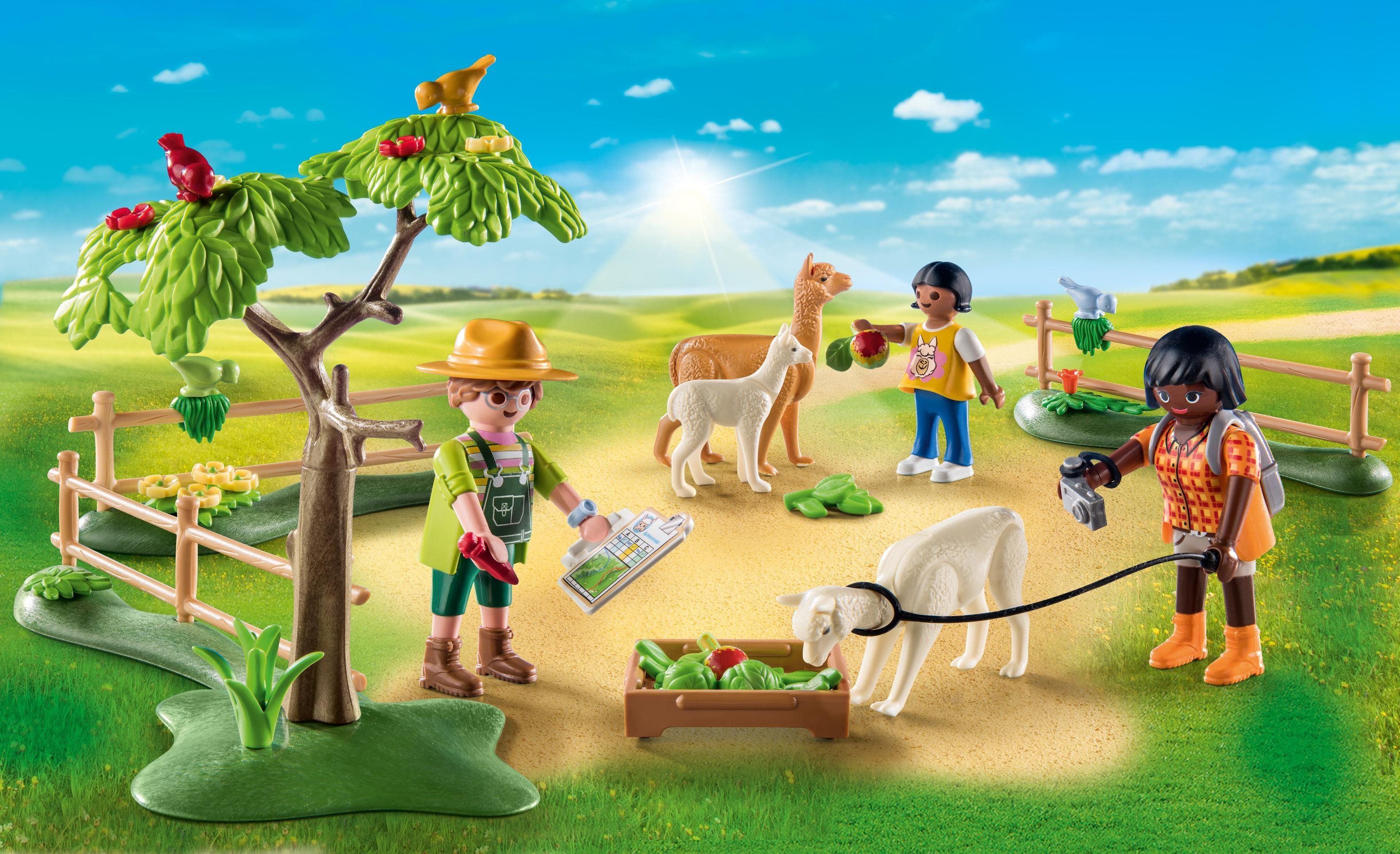 Building Set Playmobil 71251 Trip with alpacas ...