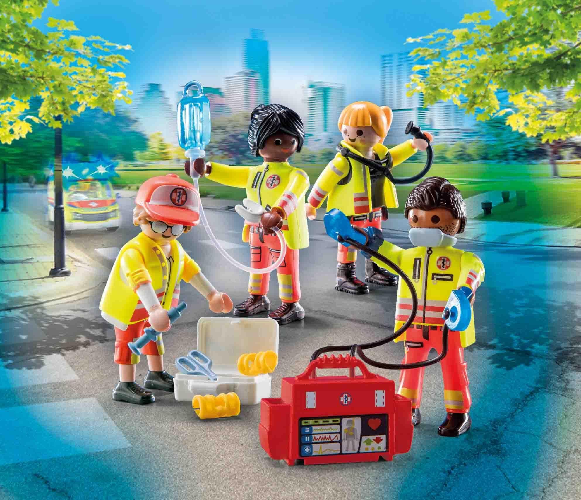 Building Set Playmobil 71244 Rescue Team ...