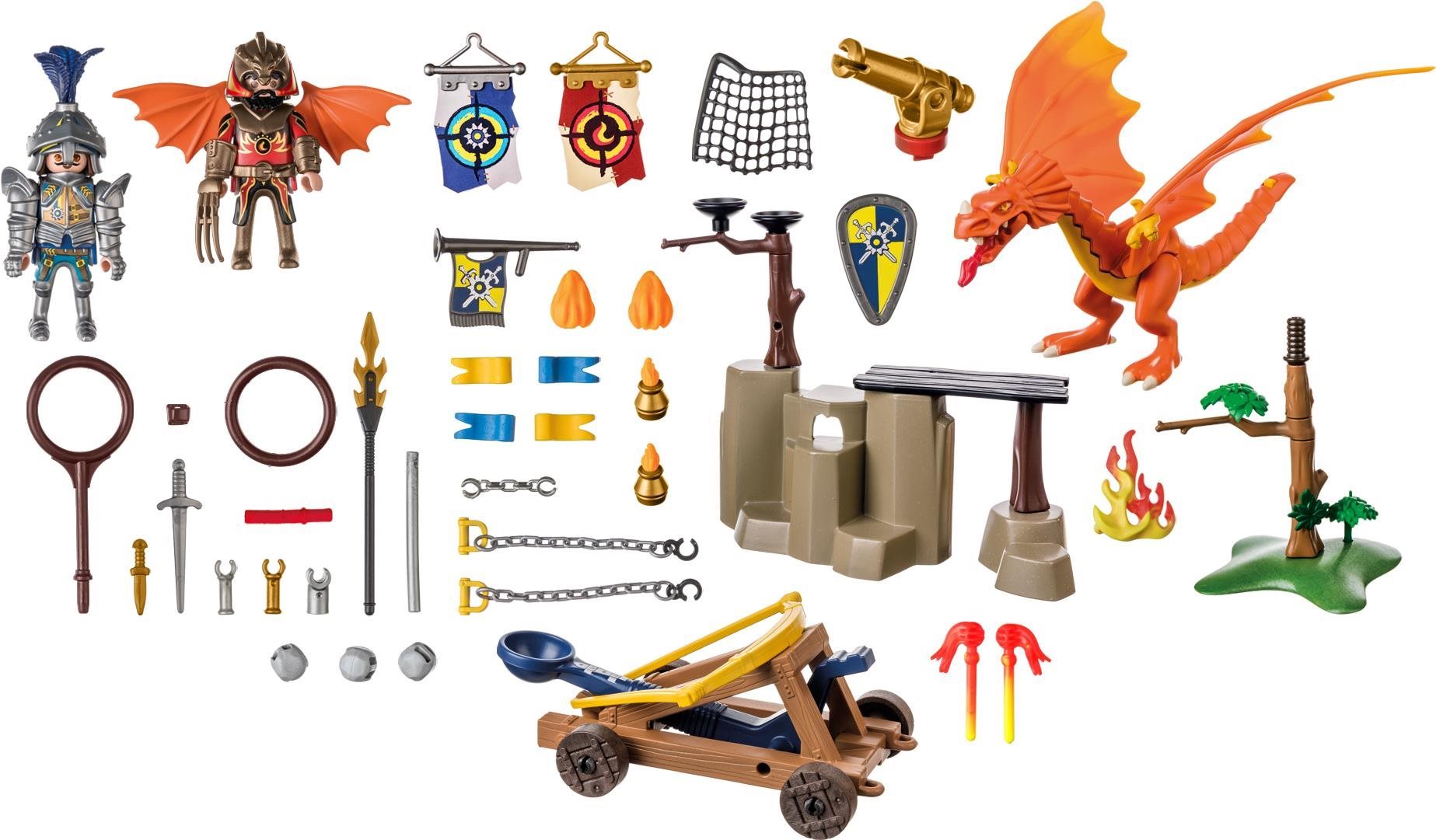 Building Set Playmobil 71210 Novelmore vs. Burnham Raiders-Tournament Place ...