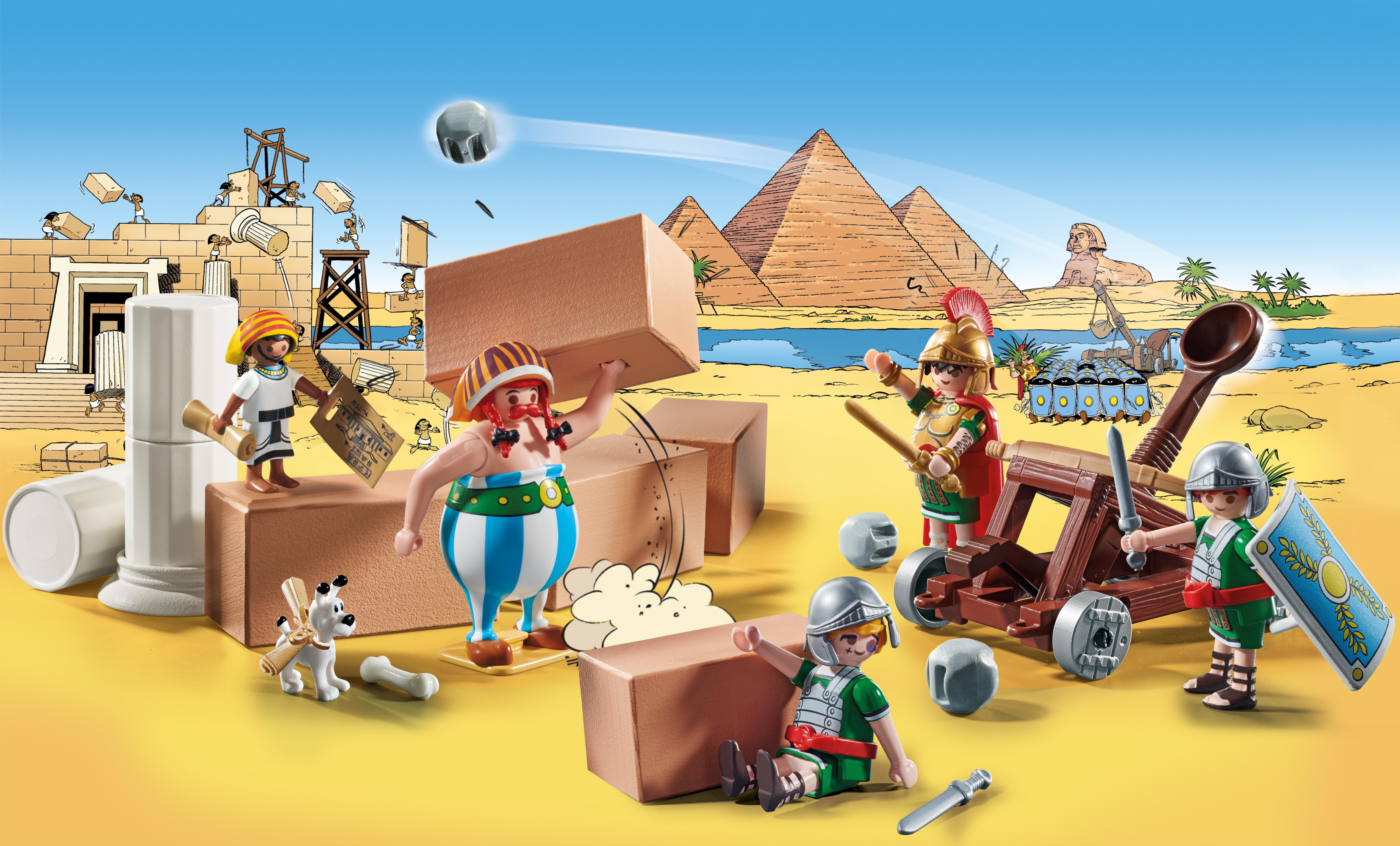 Building Set Playmobil 71268 Asterix: Numerobis and the Battle for the Palace ...