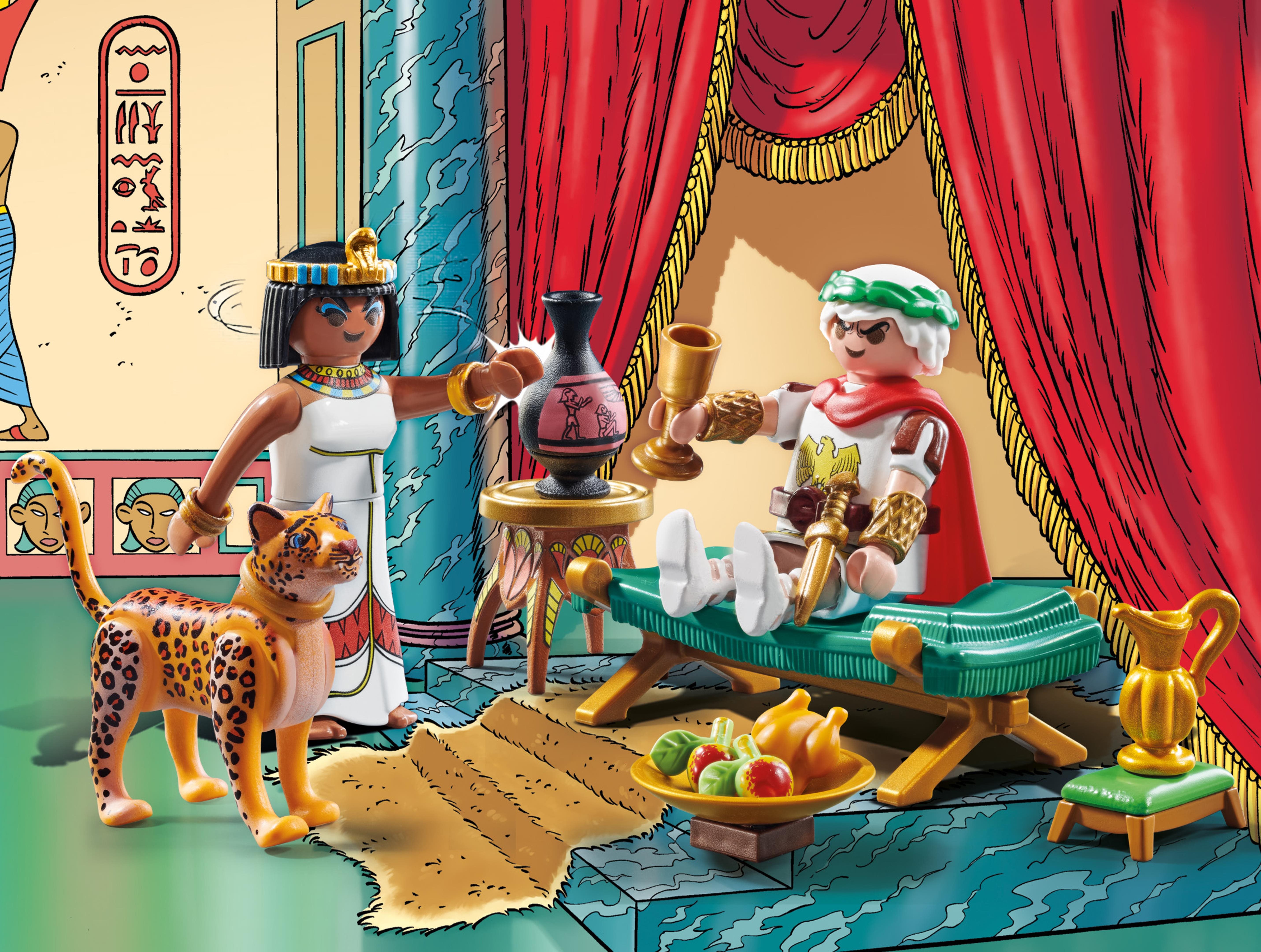 Building Set Playmobil 71270 Asterix: Caesar & Cleopatra ...