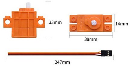 Building Set Keyestudio Arduino Lego programmable servo control orange ...