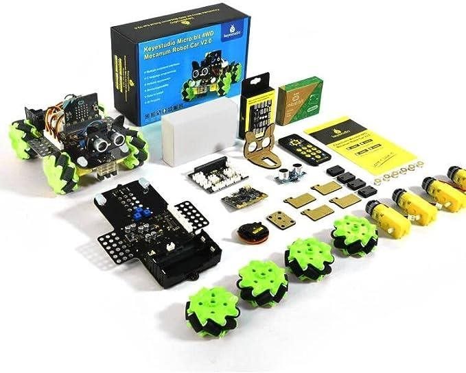 Building Set Keyestudio Arduino 4WD Mecanum Robot Micro bit (without microbit board) ...