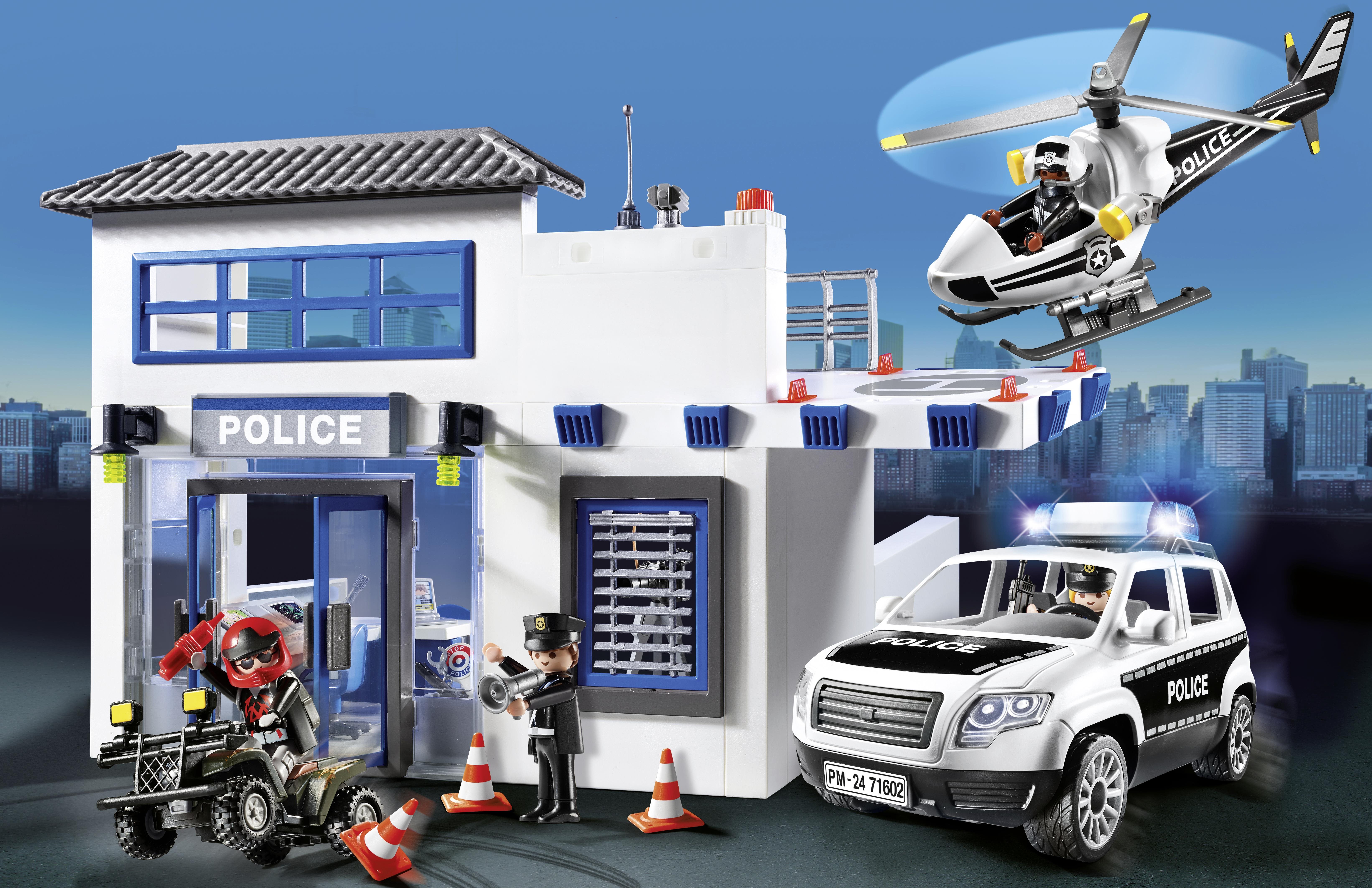 Building Set Playmobil 71602 Police Station ...