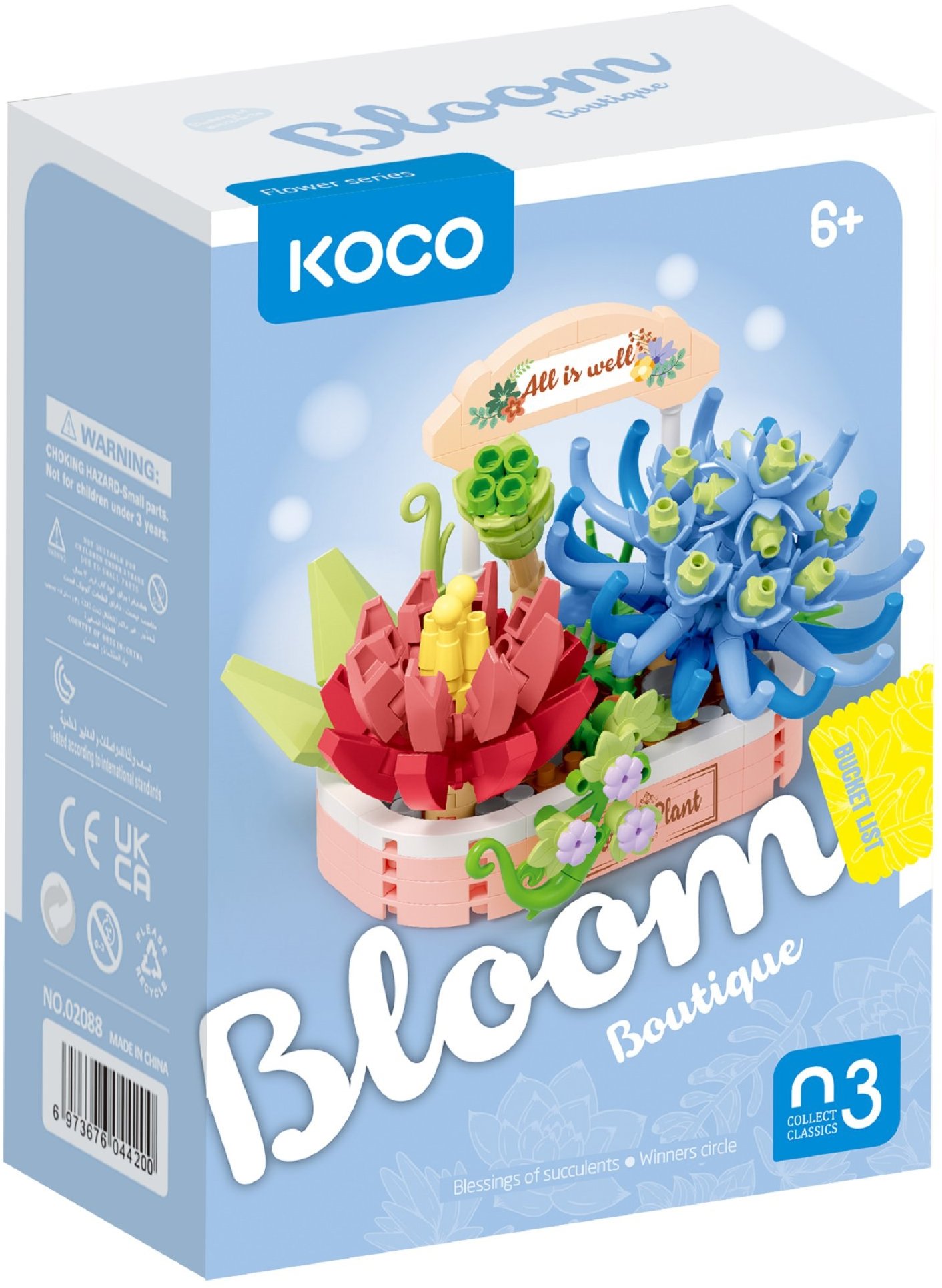 Building Set Koco mini Magic of succulents ...
