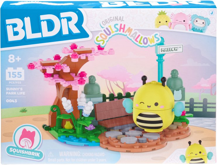 Building Set BLDR Squishmallows Sunny and the Botanical Garden ...