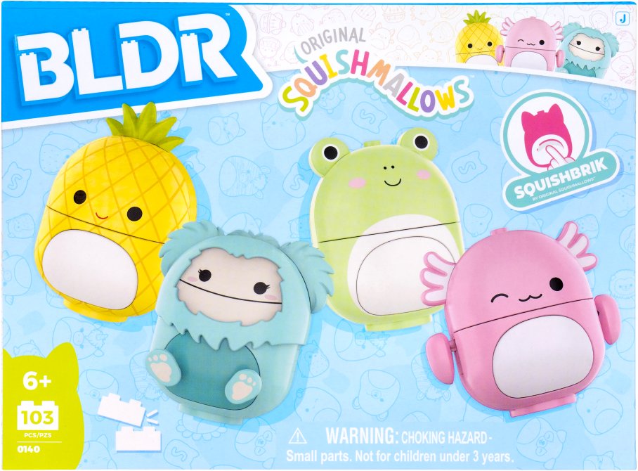 Building Set BLDR Squishmallows Set of 4 Characters ...