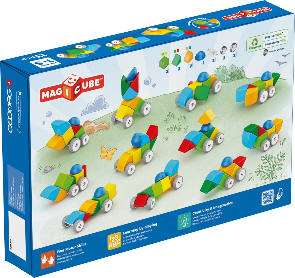 Building Set Geomag Magicube Car 13 pieces ...
