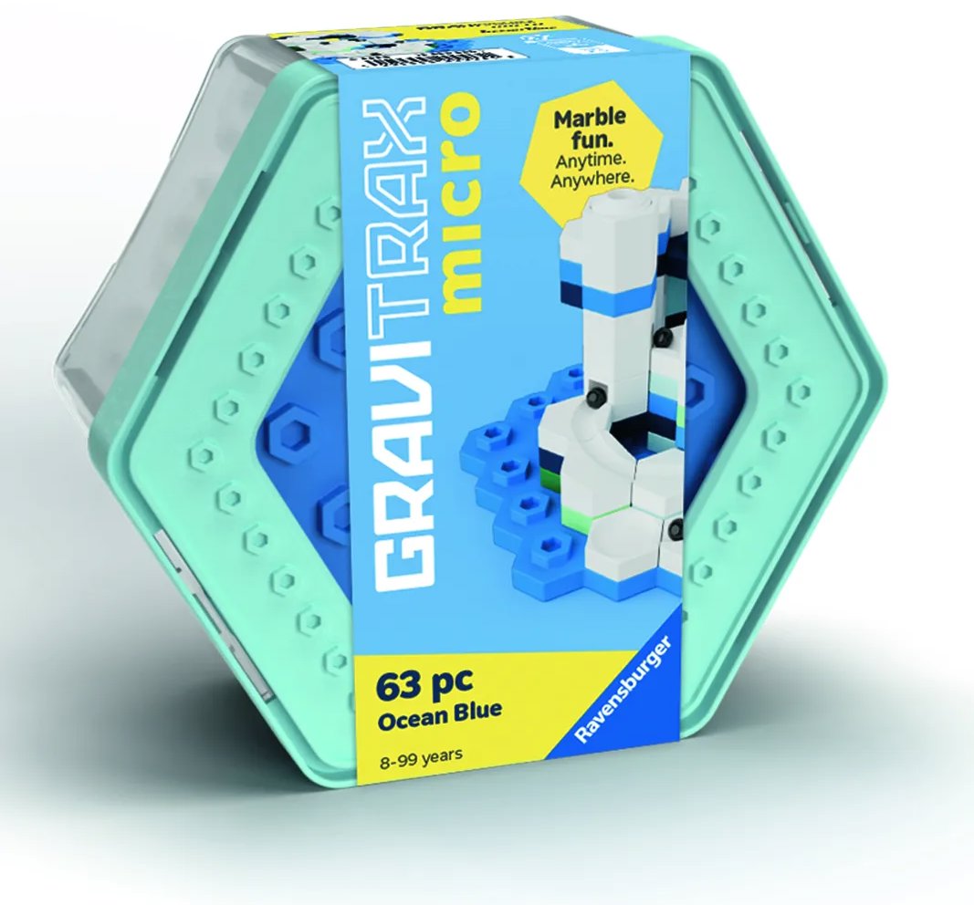 Building Set Ravensburger 120200239 GraviTrax Micro Starter Set S Blue ...
