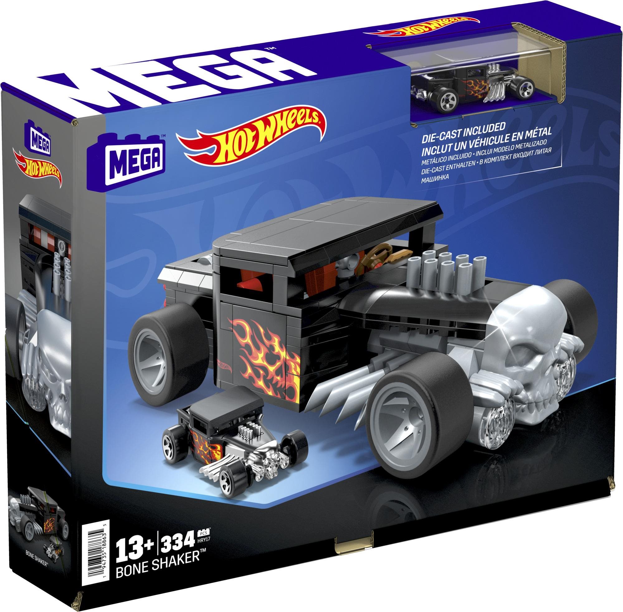 Building Set Mega Hot Wheels Collectible Bone Shaker ...