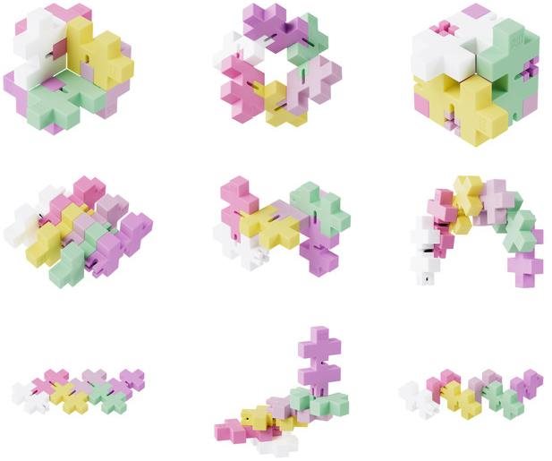 Building Set Plus-Plus Hexel Bubblegum ...