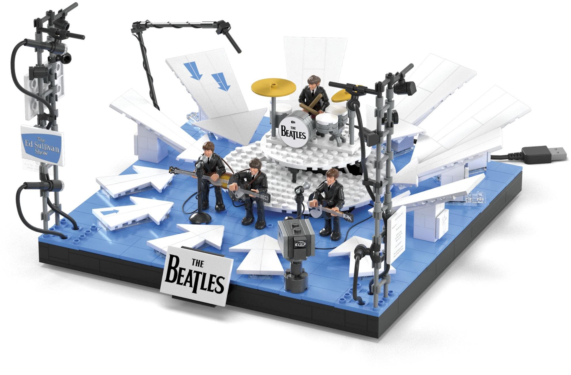Building Set MEGA The Beatles concert with lights for collectors ...