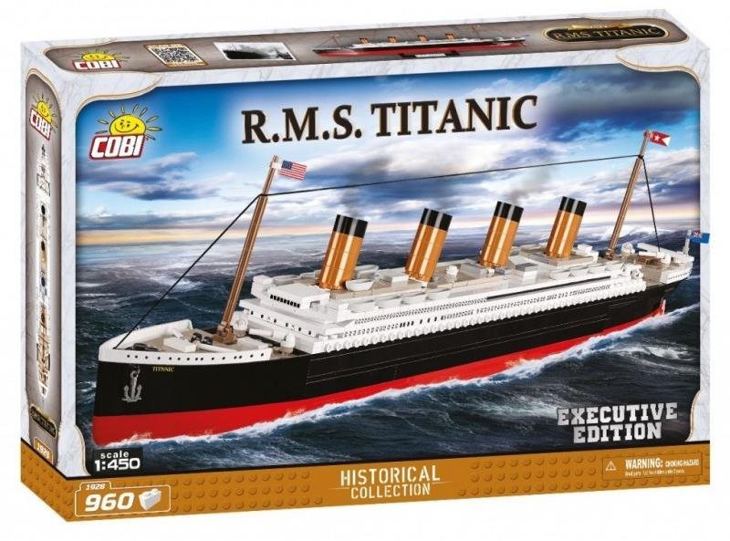 Building Set Cobi Titanic Executive Edition Packaging/box