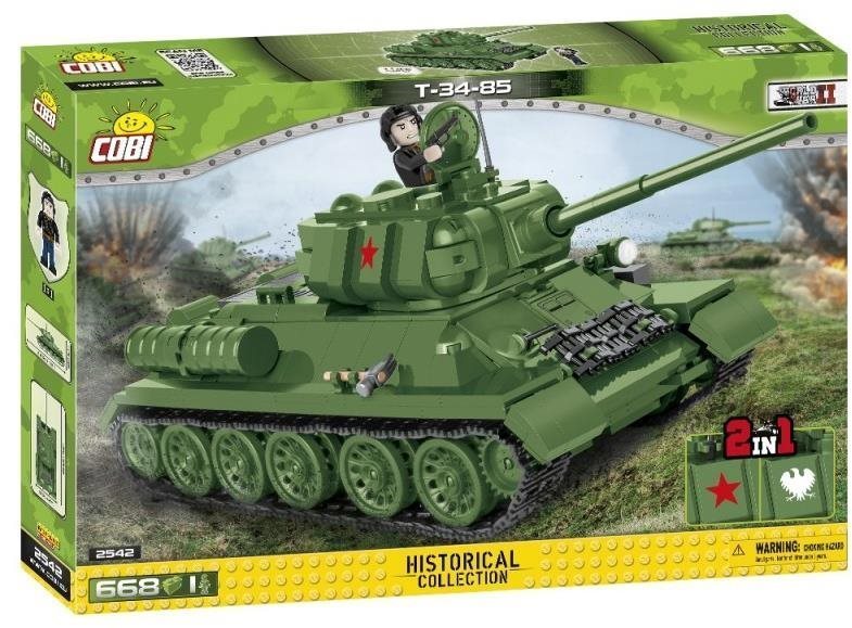 Building Set Cobi Tank T-34/85 Packaging/box