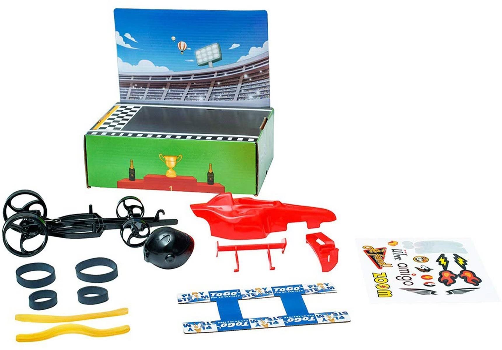 Building Set Imaginarium Eco Formula with Green Drive Package content