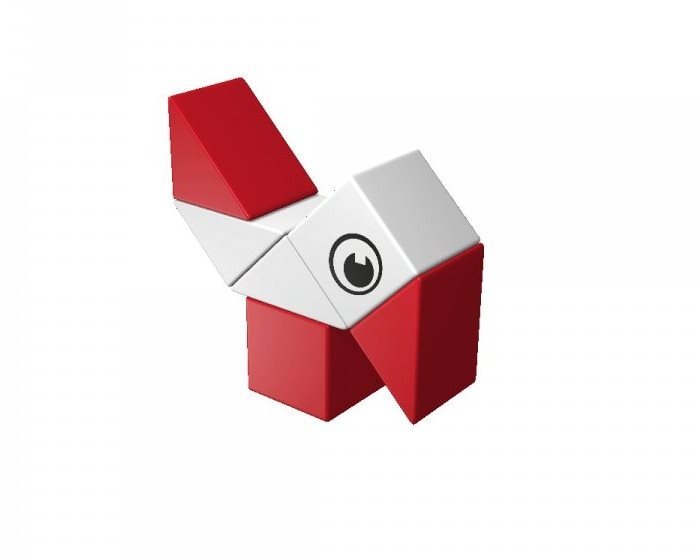 Building Set AINSTEIN My First, Magnetic kit Lateral view