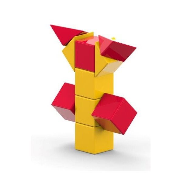 Building Set AINSTEIN KiGaSet 52, Magnetic Kit Lateral view