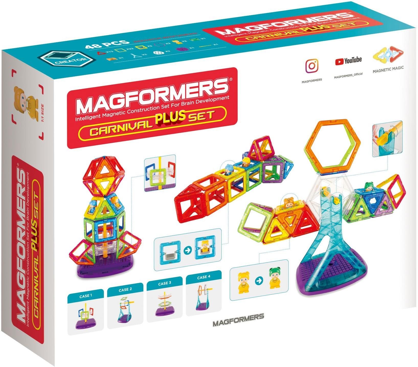 Building Set Magformers - Carnival PLUS Packaging/box
