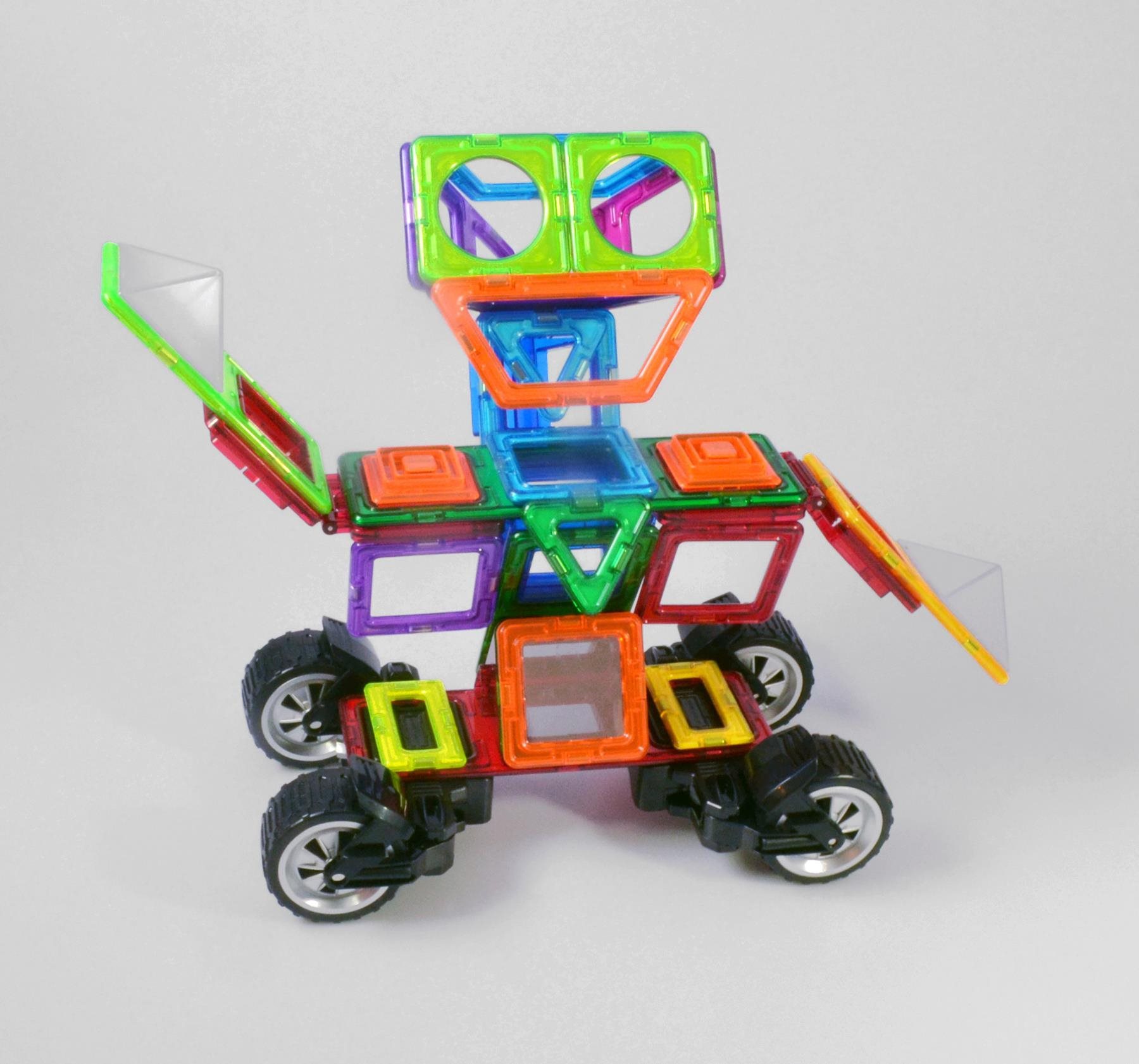 Building Set Magformers - Bugy Robot Box Lifestyle
