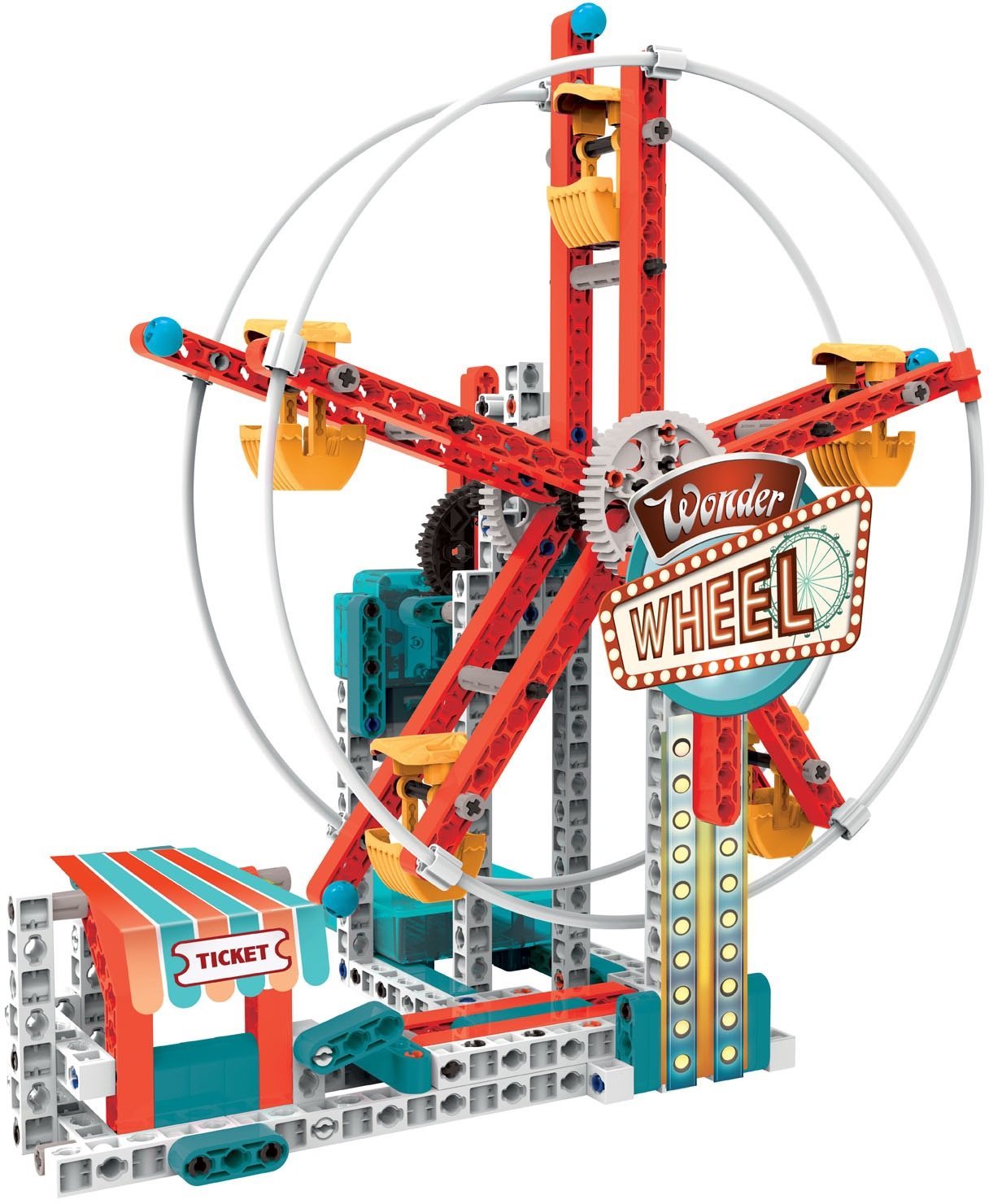 Building Set Mechanics - Amusement Park Lateral view