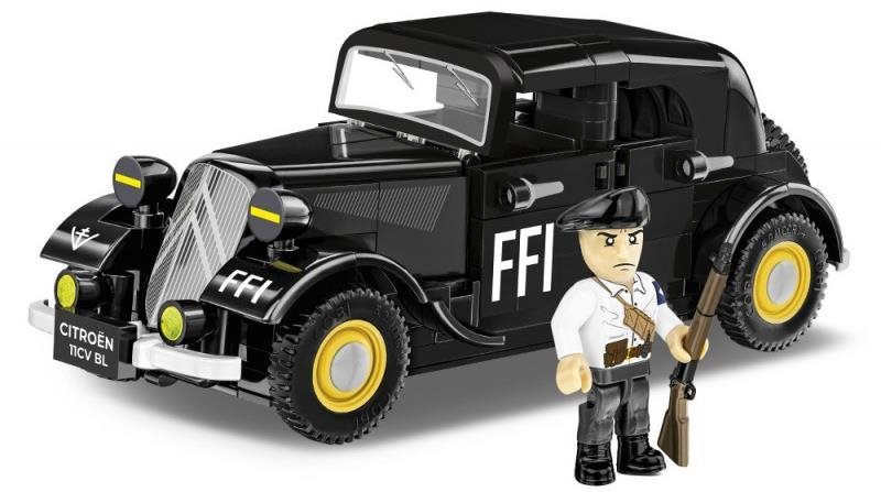 Building Set Cobi 2266 Citroën Traction 11CV from 1938 Lateral view
