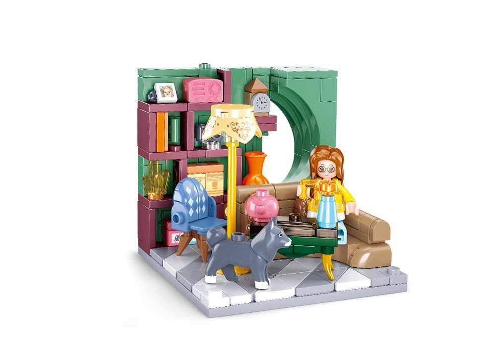 Building Set Sluban Mini Handcraft M38-B1016C Living room ...