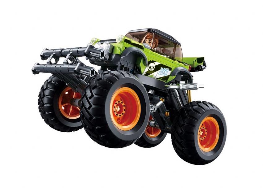 Building Set Sluban Power Bricks M38-B1158 Retractable Green Off-Road BKI ...