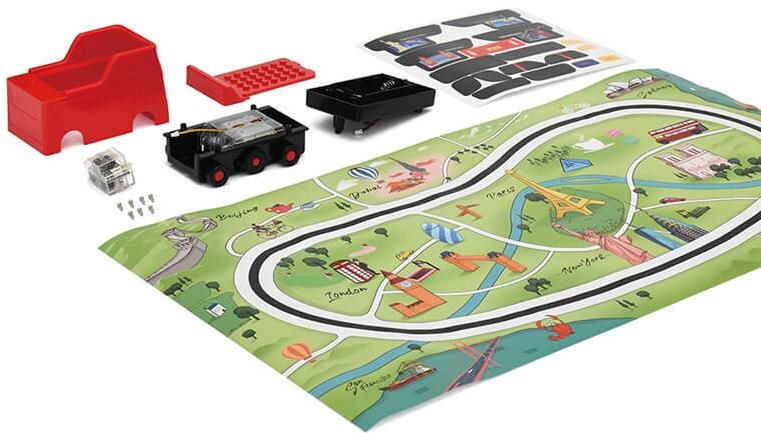 Building Set PLAYSTEM Line Tracking Sightseeing Bus ...