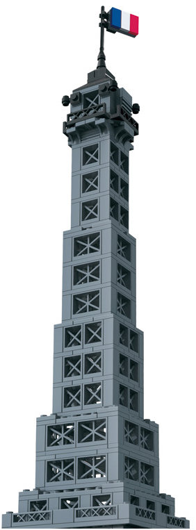 Building Set Wange 5217 Eiffel Tower in Paris 976 pieces ...