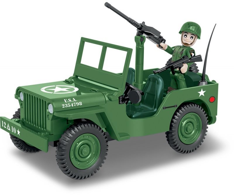Building Set Cobi Willys MB 1/4 t 4x4 Lateral view