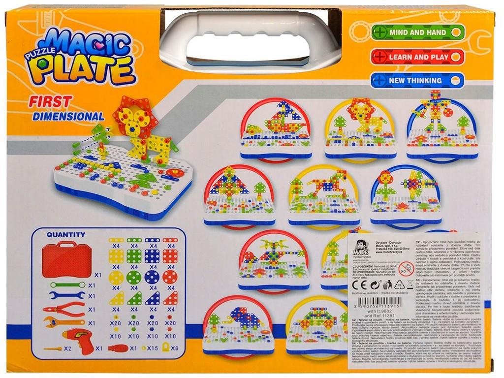 Building Set MaDe 3D screw puzzle, 30 cm ...