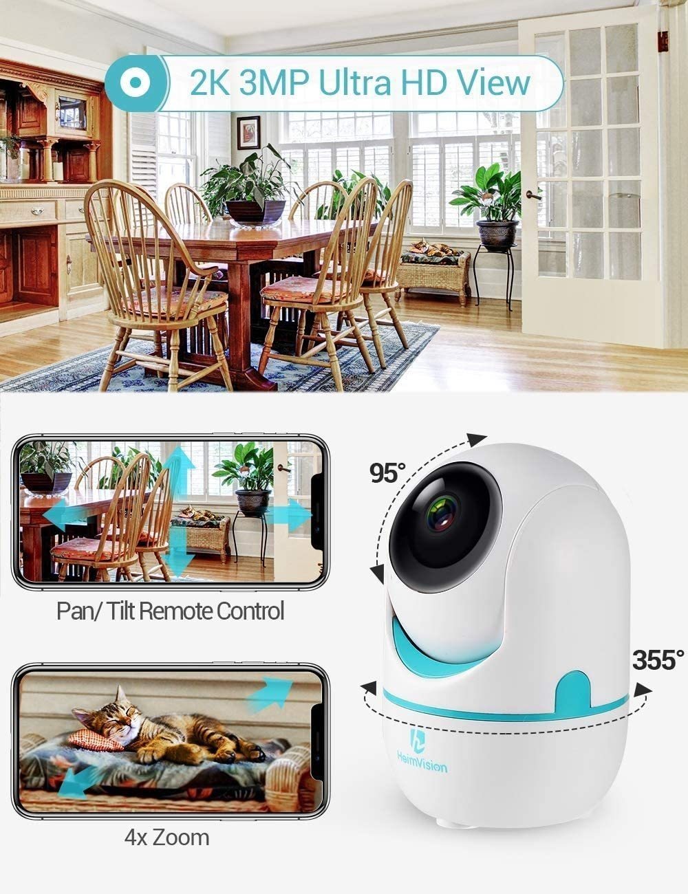 IP Camera HEIMVision HM202A Features/technology