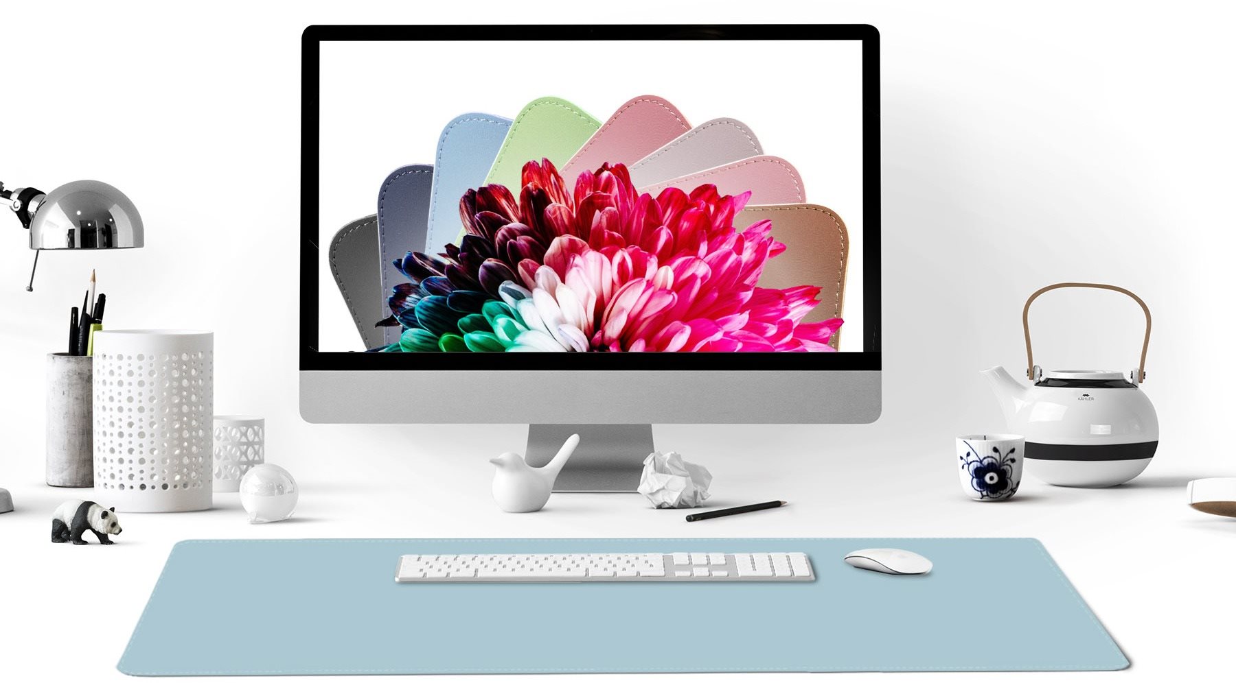 Mouse Pad MOSH Table mat sky blue L ...