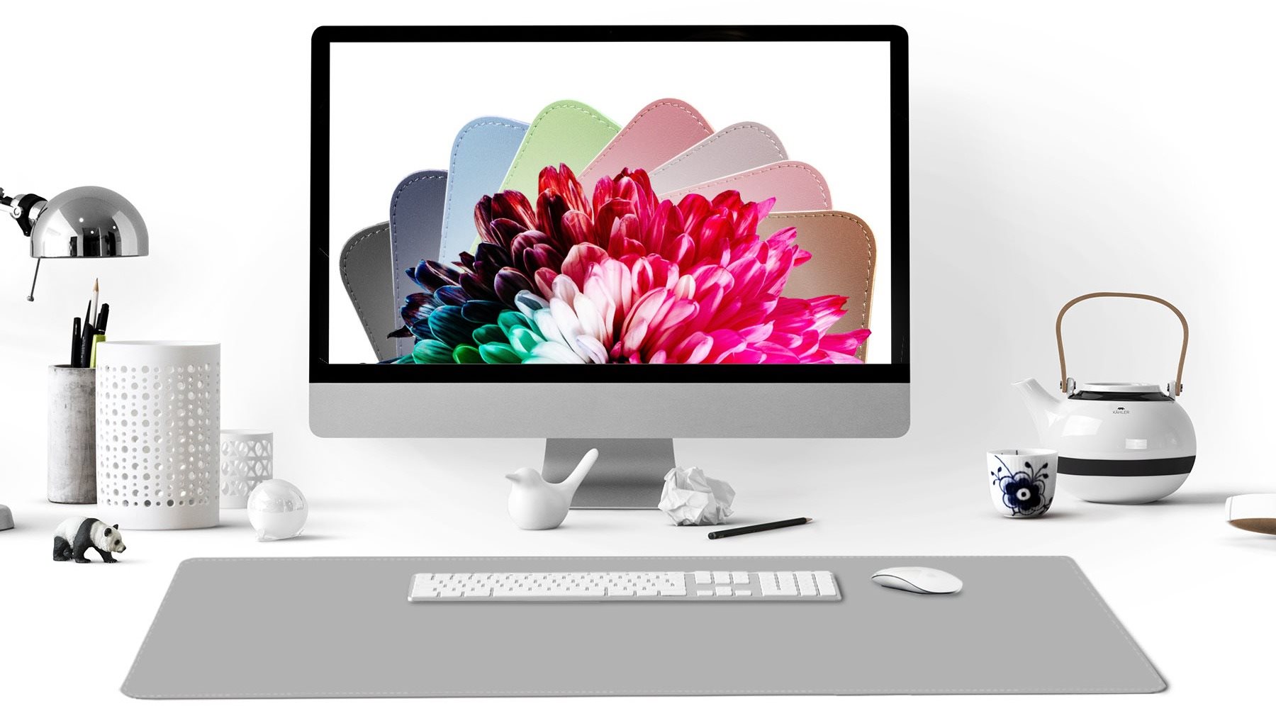 Mouse Pad MOSH Table mat grey L ...