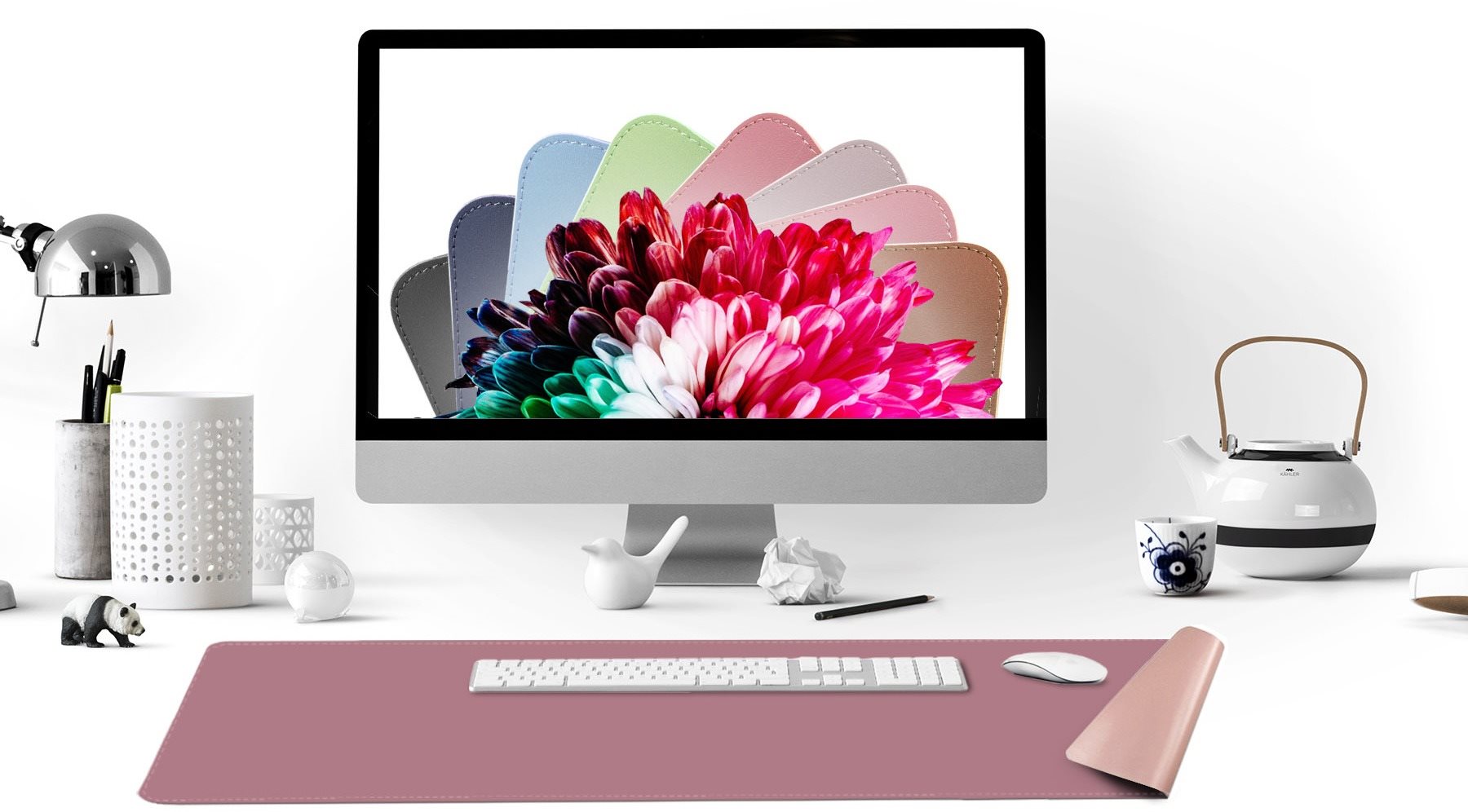 Mouse Pad MOSH Dual sided table mat purple/pink L ...