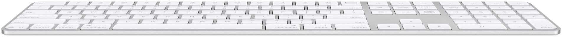 Keyboard Apple Magic Keyboard 2024 with Touch ID, white keys - EN ...