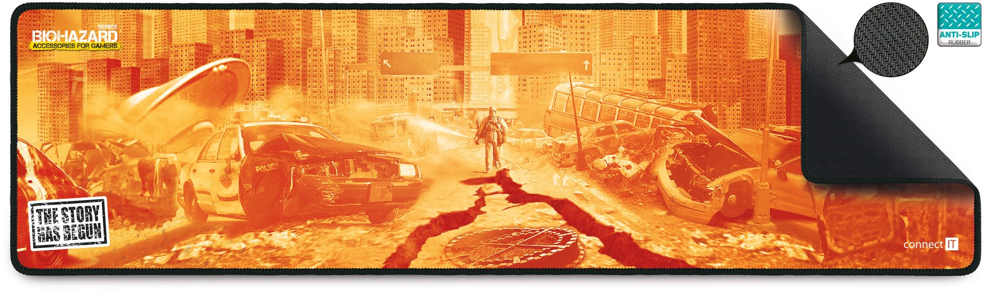 Mouse Pad CONNECT IT BIOHAZARD, Large ...