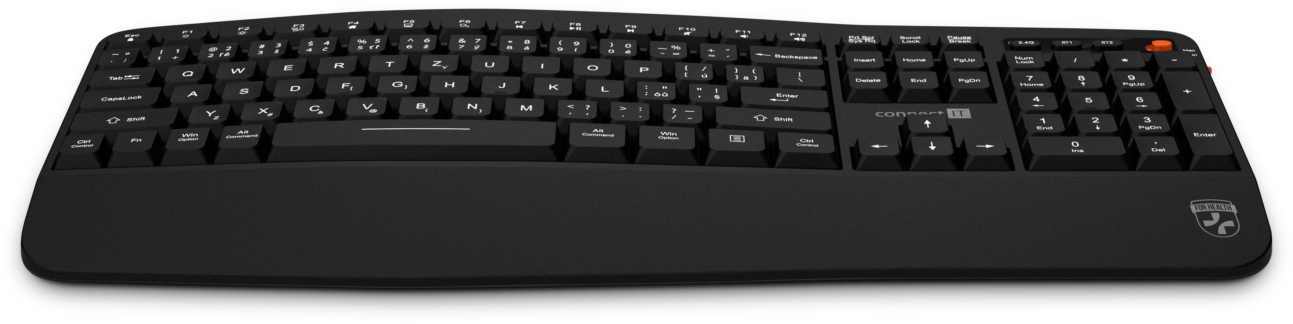 Keyboard and Mouse Set CONNECT IT FOR HEALTH Wireless Combo - CZ/SK ...
