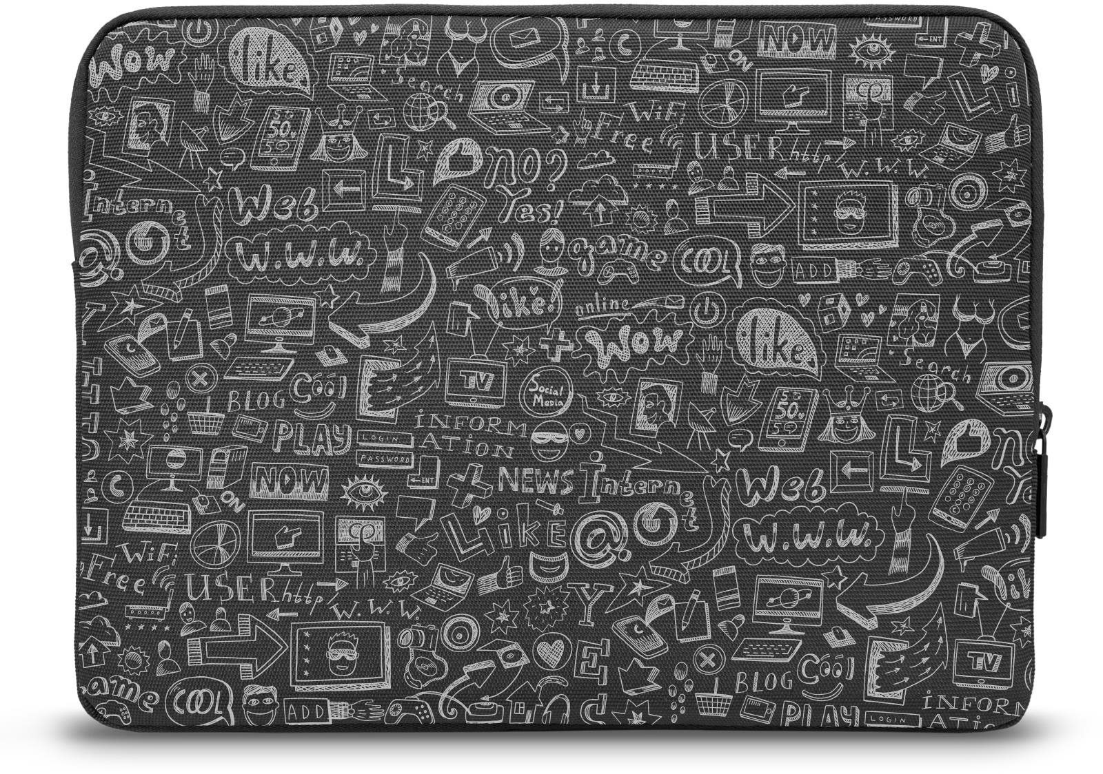 Laptop Case CONNECT IT DOODLE 15.6