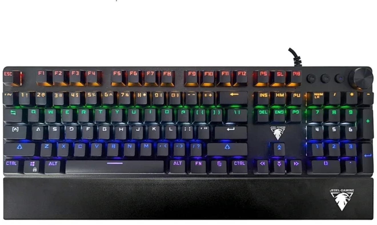 Gaming Keyboard JEDEL KL-94 Mechanical Anti-ghost Screen