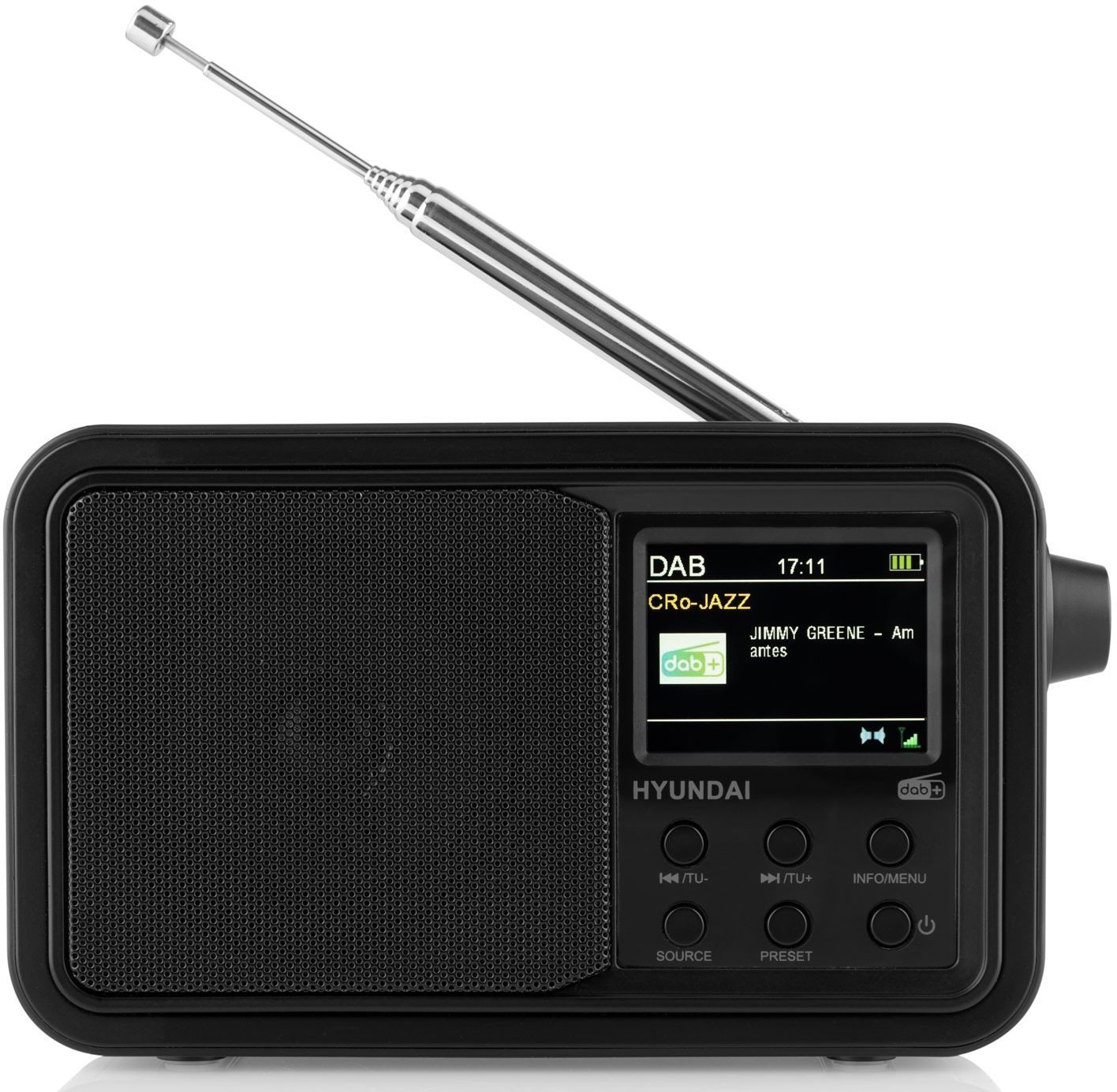 Radio Hyundai PR 650 BTDAB with DAB+ certification Screen