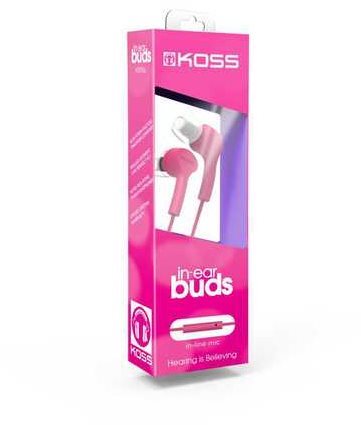 Headphones Koss KEB/9i pink (lifetime warranty) Packaging/box