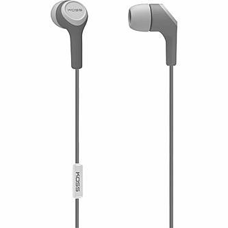 Headphones Koss KEB/15i grey (24 months warranty) Lateral view
