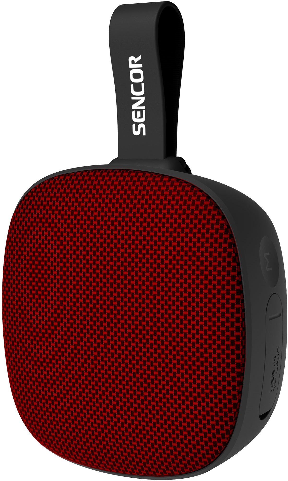Bluetooth Speaker Sencor SSS 1060 NYX MINI Red Lateral view