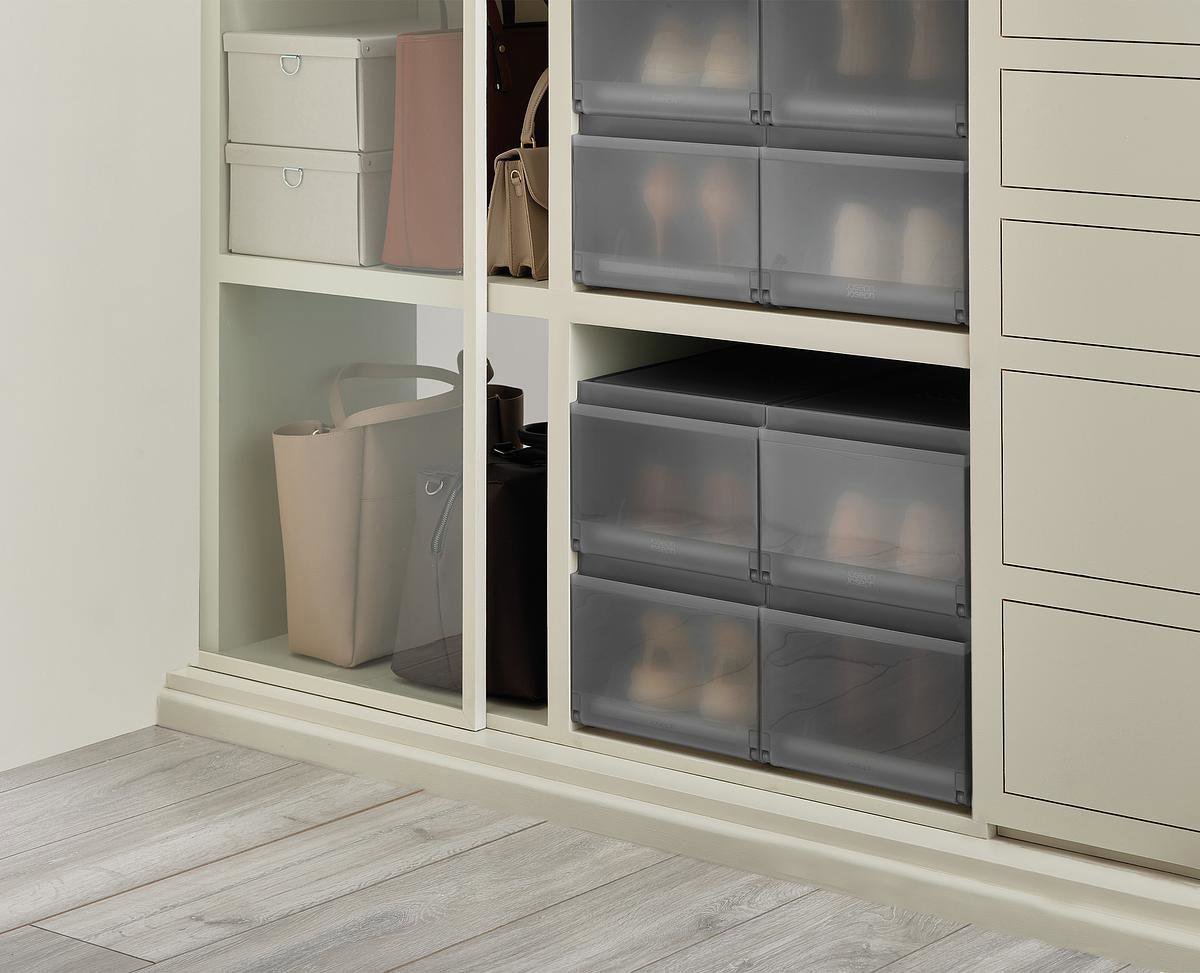 Shoe Rack JOSEPH JOSEPH ShoeCase shoe storage boxes, set of 2 ...