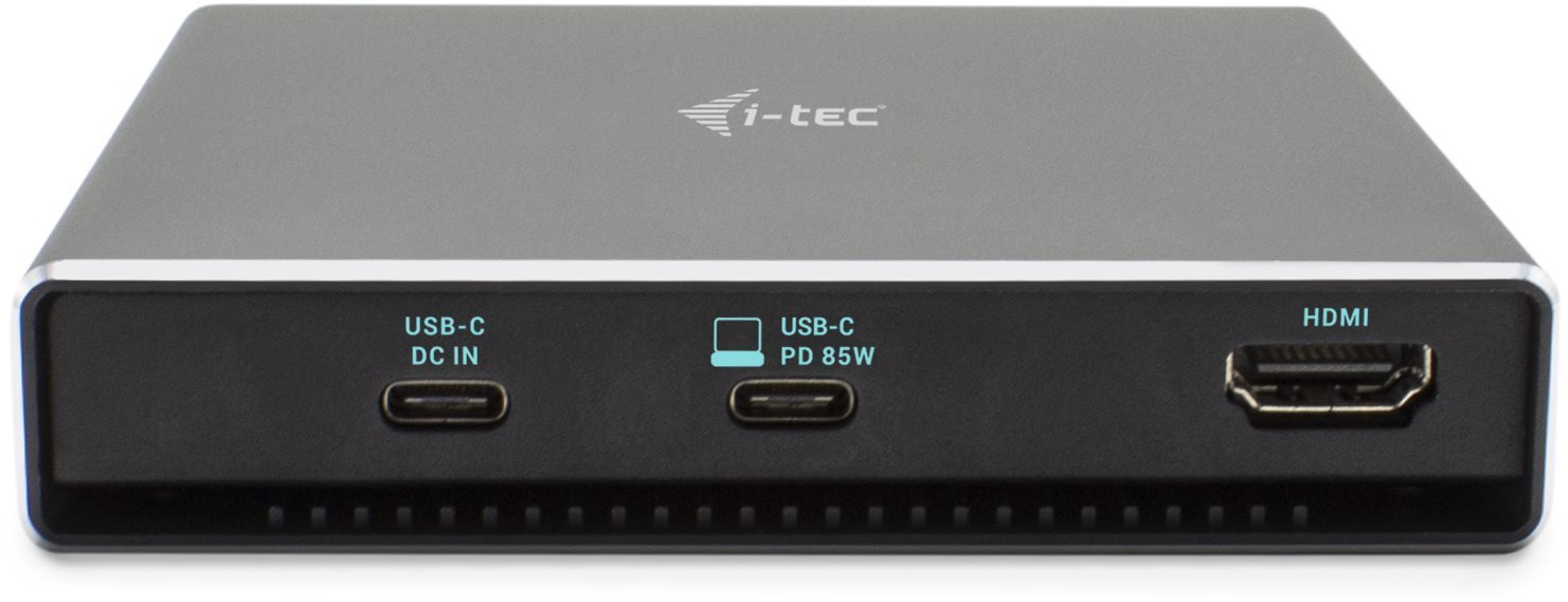 Dokkoló állomás I-TEC USB-C Storage Docking Station 4K HDMI, Power Delivery 85W Képernyő